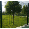 Green Metal fence mesh